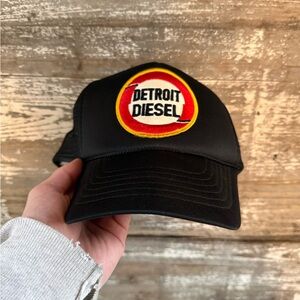 Vintage Detroit diesel trucker cap